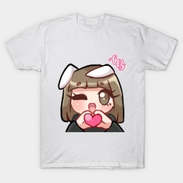 Creamy Bunny Love T-Shirt by CreamyBunny